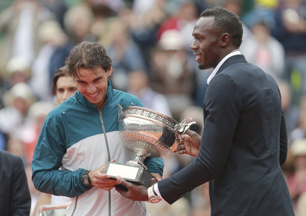 Šampionovi Roland Garros Rafaelu Nadalovi gratuloval i Usain Bolt