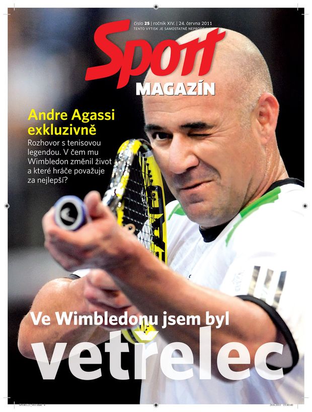 Titulní strana Sport Magazínu Titulní strana Sport Magazínu