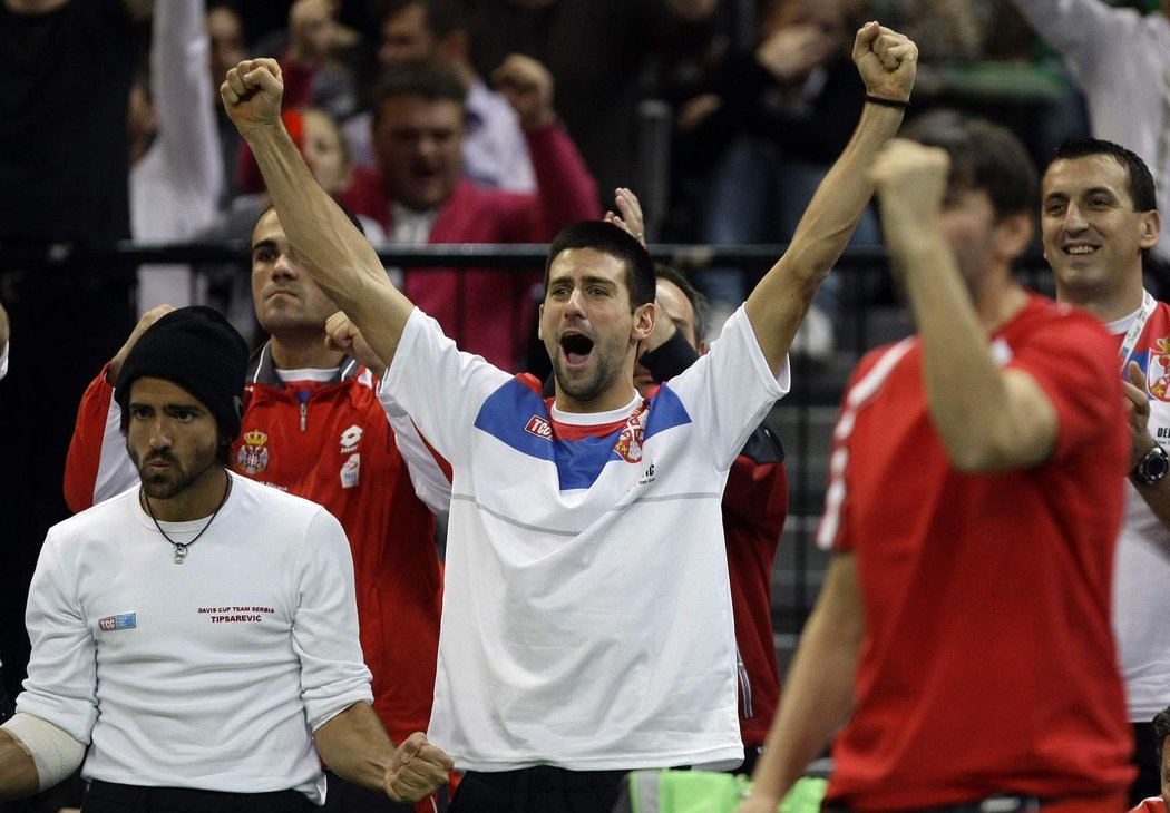 Srbští tenisté poprvé v historii vyhráli Davis Cup