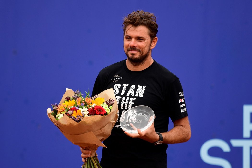 Švýcarský tenista Stan Wawrinka potvrdil roli hlavního favorita challengeru ATP na pražské Štvanici, který vyhrál