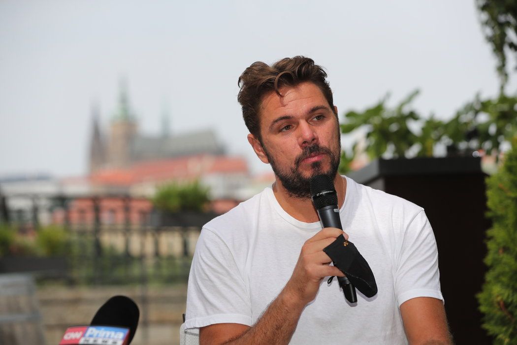 Stan Wawrinka dorazil restartovat sezonu do Prahy