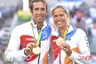 Radek Štěpánek a Lucie Hradecká skončili na olympiádě v Riu s bronzovou medailí za turnaj v mixu