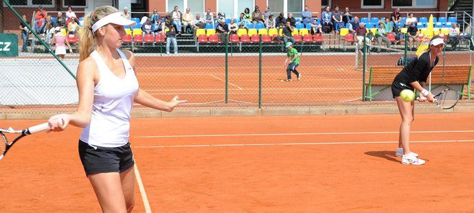 Kristýna Plíšková na jednom z předchozích ročníků turnaje ve Stromovce
