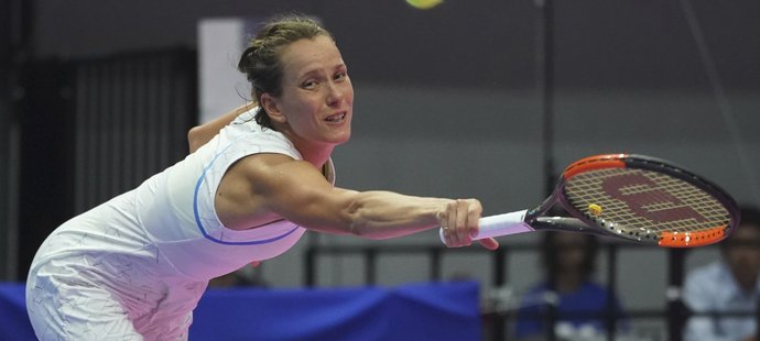 Barbora Strýcová vypadla ve čtvrtfinále (archivní foto)