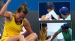 Česká tenistka Barbora Strýcová se nejdřív vztekala, nakonec ale na turnaji v Dubaji otočila zápas s Julií Görgesovou