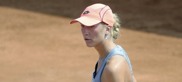 Denisa Allertová na turnaji ITF na pražské Štvanici