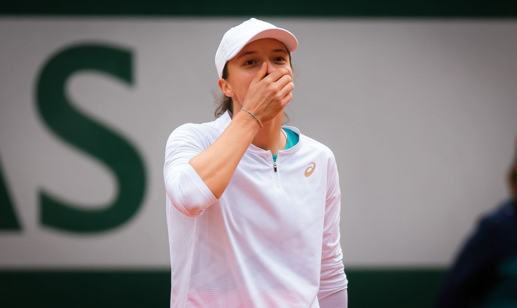 Iga Swiateková nečekaně ovládla říjnové Roland Garros