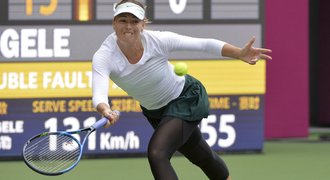 Šarapovová je poprvé po dopingovém trestu ve finále turnaje WTA