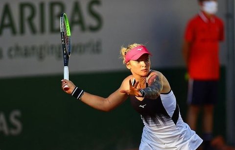 Tenistka Tereza Martincová poprvé v kariéře prošla do druhého kola grandslamu, podařilo se jí to na Roland Garros 
