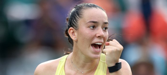 Tereza Valentová na turnaji v Ósace
