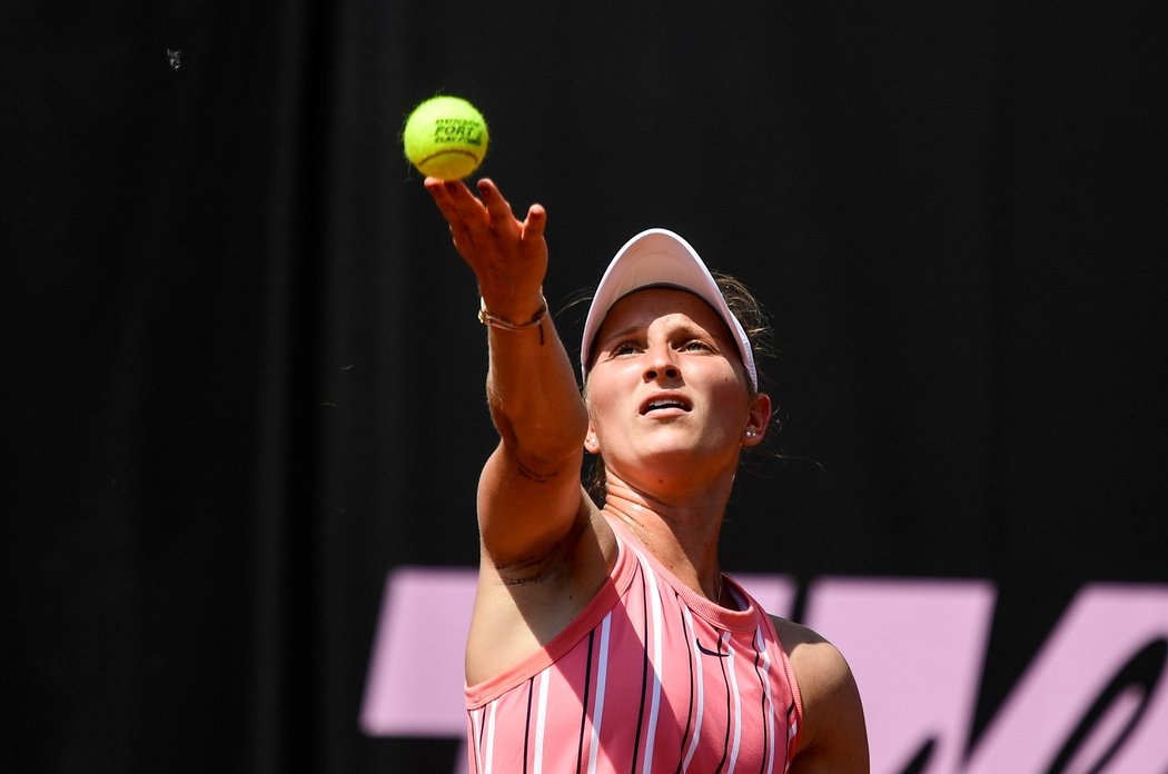 Markéta Vondroušová na Štvanici