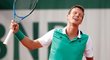 Český tenista Tomáš Berdych na French Open