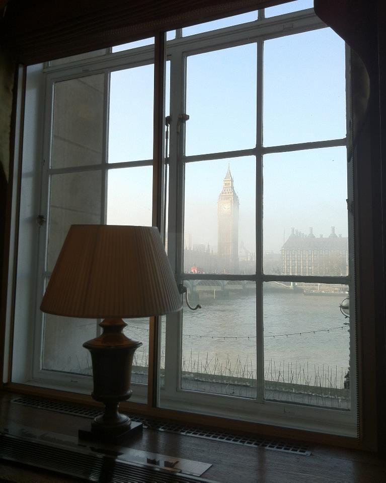 Takovýhle výhled měl Tomáš Berdych z okna svého londýnského hotelu
