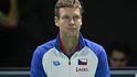 Současný daviscupový kapitán a bývalý tenista Tomáš Berdych