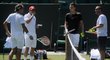 Excelentní příprava Berdycha: V Londýně trénuje s Federerem i Djokovičem