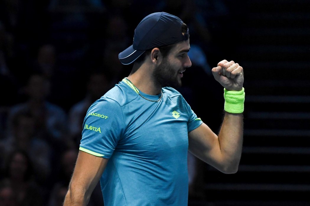 Matteo Berrettini porazil na Turnaji mistrů Dominika Thiema