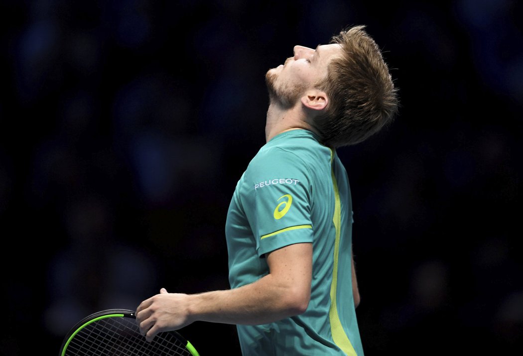 David Goffin lituje zahozené šance