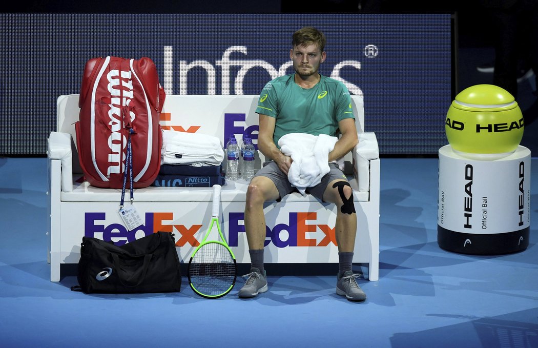 David Goffin v prvním setu nestačil, pak však odehrál vynikající zápas