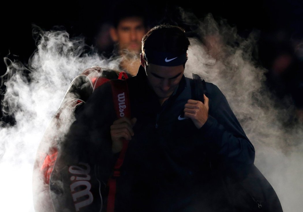 Roger Federer ve finále Turnaje mistrů bojoval o svůj třetí triumf v řadě