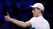 Italský tenista Jannik Sinner se třemi výhrami ovládl Zelenou skupinu na Turnaji mistrů