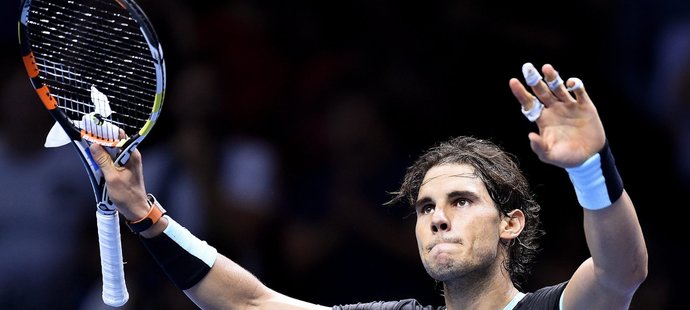 Rafael Nadal porazil Andyho Murrayho na Turnaji mistrů v Londýně