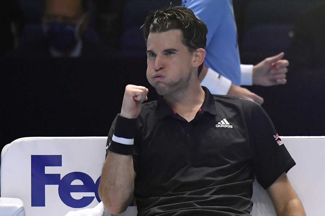 Dominic Thiem je blízko postupu do semifinále Turnaje mistrů