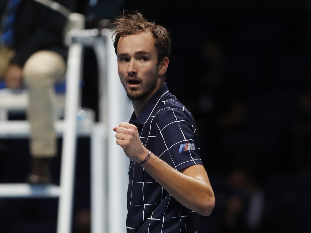 Daniil Medveděv ve finále Masters udolal Dominika Thiema