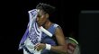 Venus Williamsová po porážce s Karolínou Plíškovou na úvod Turnaje mistryň
