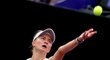 Česká tenistka Barbora Krejčíková během utkání s Anett Kontaveitovou na Turnaji mistryň