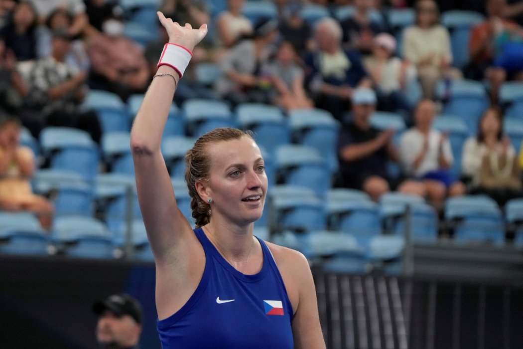 Petra Kvitová získala proti USA jedinou českou výhru