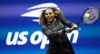 Americká tenistka Serena Williamsová během 1. kola US Open