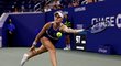 Markéta Vondroušová v boji o osmifinále US Open