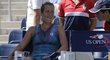 Zklamaná Barbora Strýcová po prohře ve druhém kole US Open