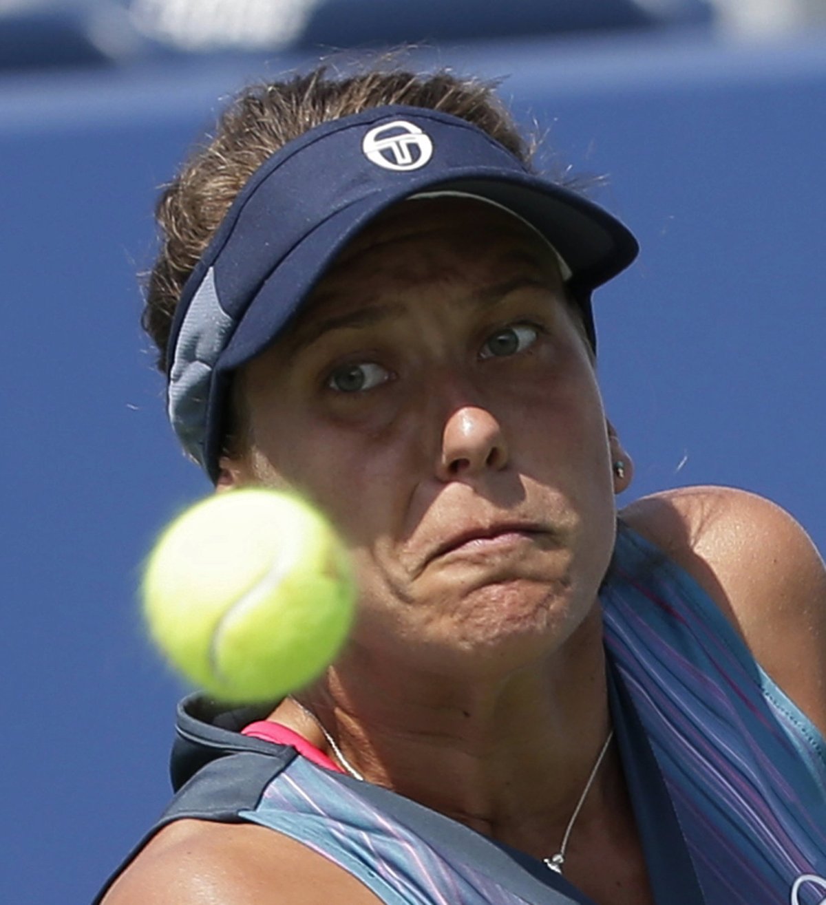 Česká tenistka Barbora Strýcová nestačila ve druhém kole US Open na Jennifer Bradyovou