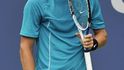 Tomáš Berdych v zápase s Chilanem Gonzalesem