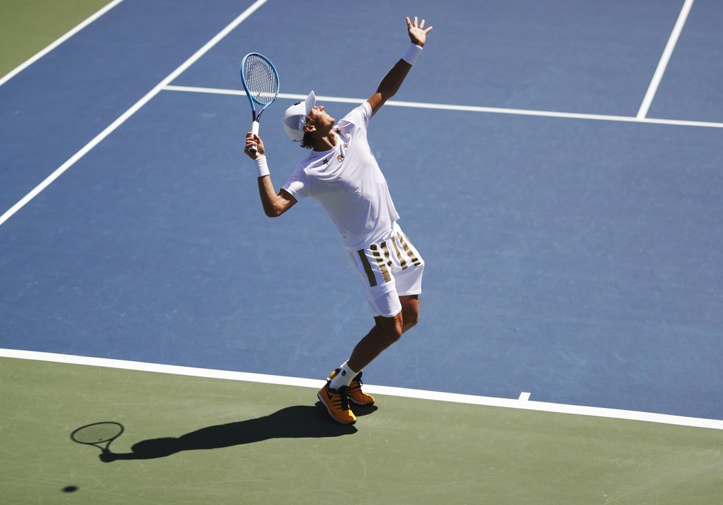 Tomáš Berdych vypadl na grandslamovém US Open stejně jako ve Wimbledonu v 1. kole.