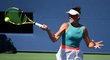 Domácí tenistka Jennifer Bradyová po úspěšném čtvrtfinále na US Open