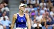 Markéta Vondroušová smutní po porážce ve čtvrtfinále US Open