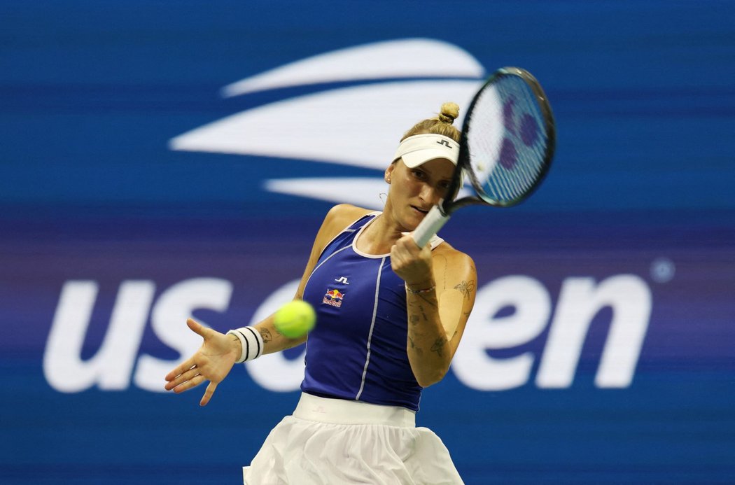 Markéta Vondroušová ve čtvrtfinále US Open