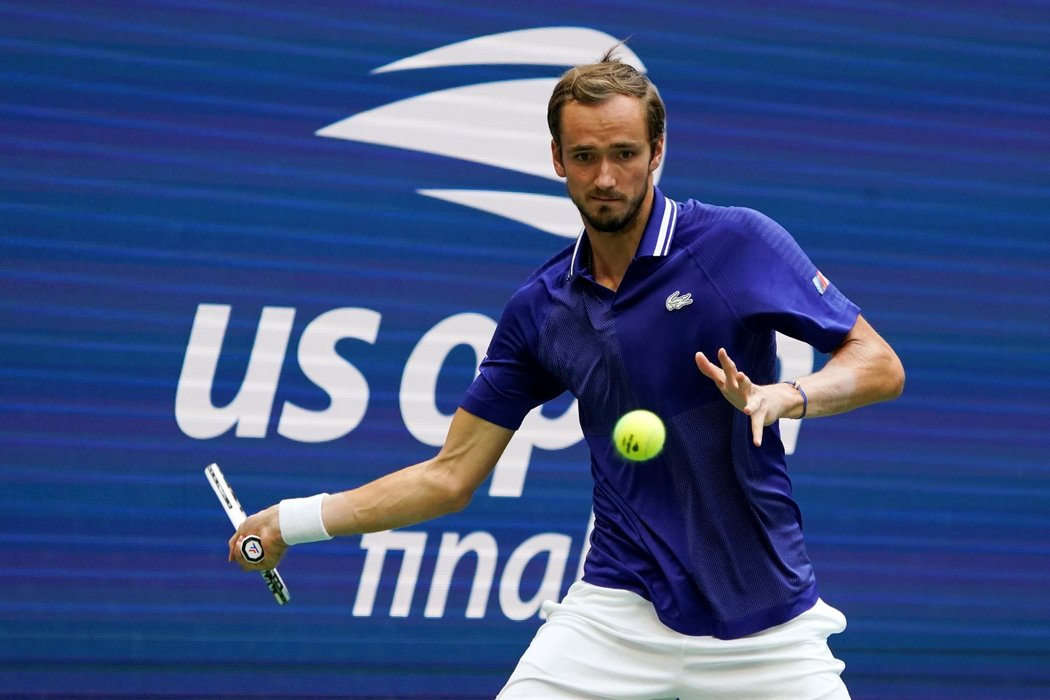 Daniil Medveděv ve finále US Open