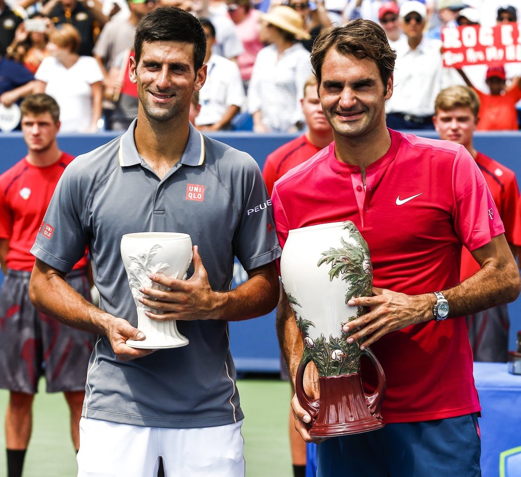 Srbský tenista Novak Djokovič a Švýcar Roger Federer se utkají ve finále mužské dvouhry na grandslamovém US Open.