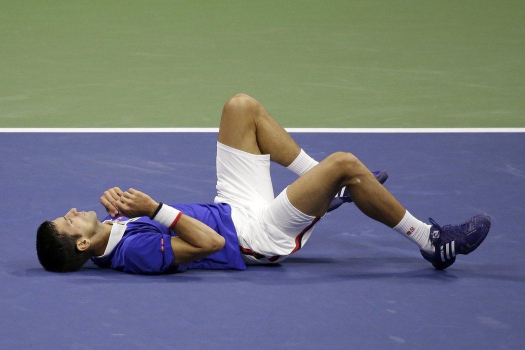 Srbský tenista Novak Djokovič vyhrál podruhé v kariéře US Open