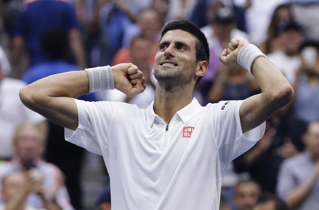 Srbský tenista Novak Djokovič bojuje na US Open o třináctý grandslamový titul