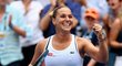 Po výhře nad Angelique Kerberovou měla slovenská tenistka Dominika Cibulková ohromnou radost