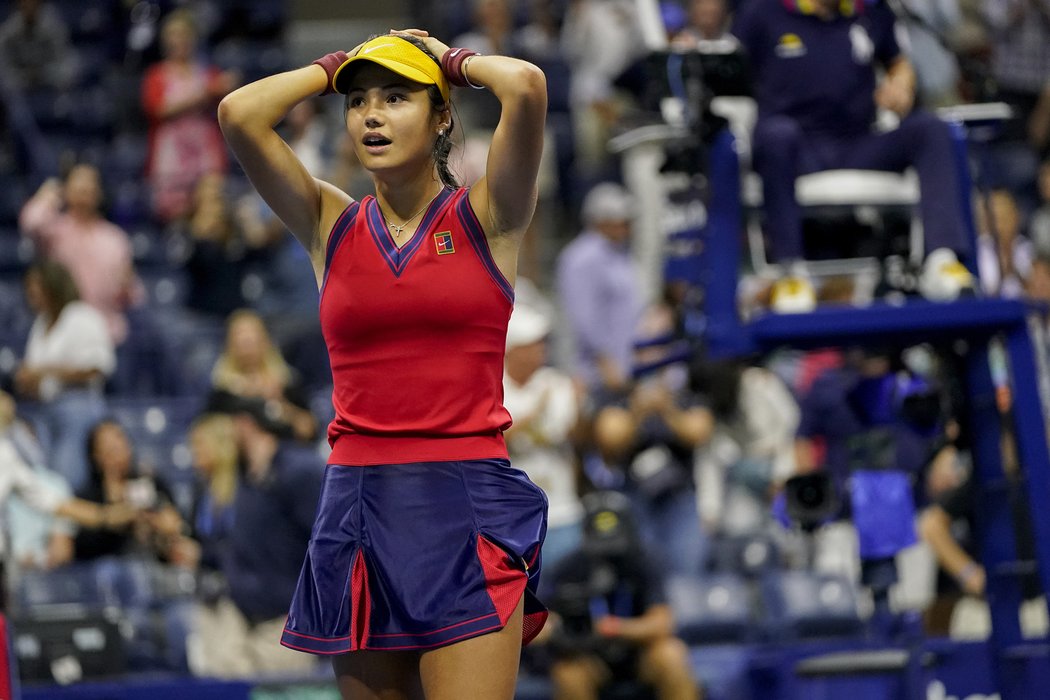 Kvalifikantka Emma Raducanuová si zahraje finále US Open