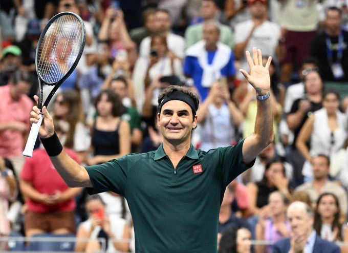 Federerův návrat v New Yorku: 9 es, 2 výhry a výkon, který by prý stačil na mnohé profesionály Federerův návrat v New Yorku: 9 es, 2 výhry a výkon, který by prý stačil na mnohé profesionály