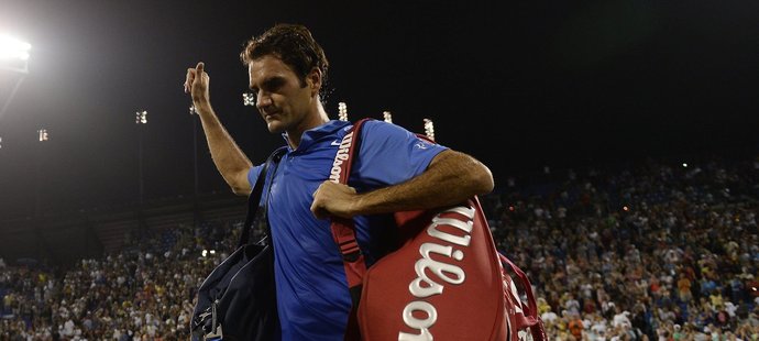 Zklamaný Federer se rozloučil se svým trenérem