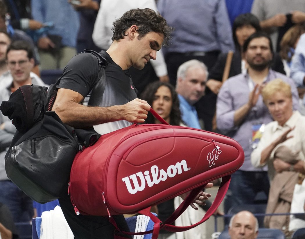 Neporazitelnost Rogera Federera skončila na US Open