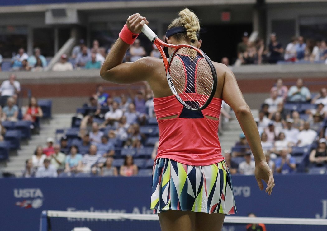 Nová šampionka US Open, německá světová jednička Angelique Kerberová