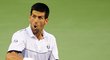 Djokovič během finále na US Open